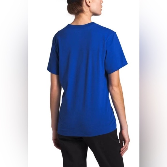 The North Face TNF T-Shirt USA Box Tee Womens Medium Blue White Red and Navy - Picture 2 of 5